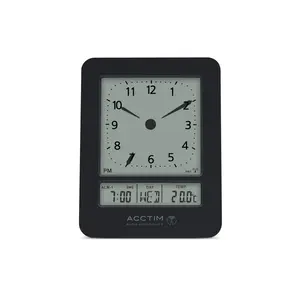 Digitally Alarm Tabletop Clock in Black