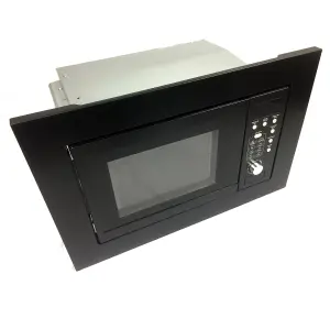 Cookology Built-in 800W Microwave with 20L Capacity Integrated Design - IM20LBK Black