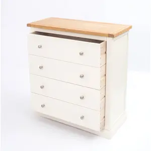 Castelli 4 Drawer Chest of Drawers Chrome Knob