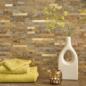 d-c-fix Slate Copper Premium Self Adhesive Composite Wall Tile 29.2cm(W) 29.7cm(H) 0.3cm(D)