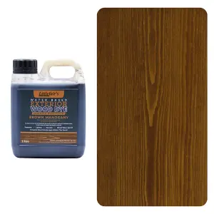 Littlefair's - Outdoor Wood Stain - Brown Mahogany - 1 LTR