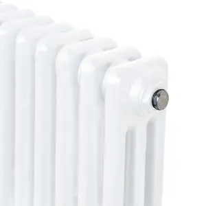 Traditional 3 Column Radiator - 1800 x 292 mm - White