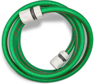 Premium Garden Hose with 2 Hose Connectors- Flexible Hose for All Seasons Use-6-Layer PVC Hose with Reinforcement -3m Pressure Hos