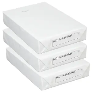 20 Reams (10000 Sheets) Multi-Purpose White Home Office Schools A4 Copier Paper for Printers 80gsm