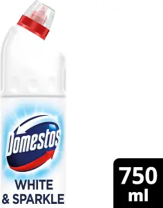 Domestos Bleach White And Sparkle 750 Pack Of 3