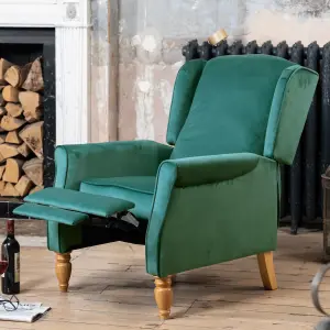 Barksdale Recliner Armchair - Green