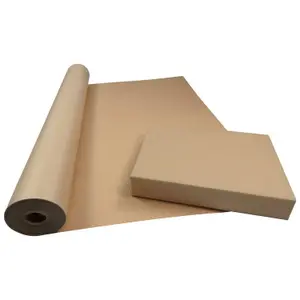 1000mm x 100m Brown Kraft Paper Roll For Gift Wrapping, Shipping, Arts & Crafts