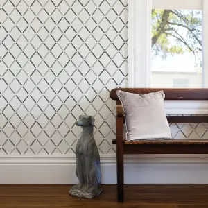 Fine Decor FD25534 Allotrope Wallpaper, Charcoal