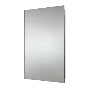 Sensio Avalon Rectangular Wall-mounted Bathroom Illuminated Mirror with Bluetooth speakers (H)70cm (W)50cm