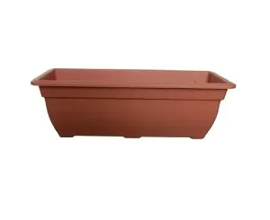 6 x Terracotta Bell Trough Planter 50cm