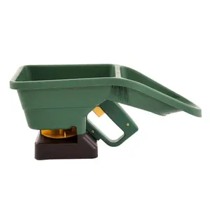 Oypla Green Handheld Garden Lawn Grass Feed Seed Fertiliser Spreader Shaker