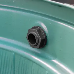 SUPER FLOW waterbutt/rain barrel /ibc tank LINKING kit,2m of 2" hose with two hosetails with nut and washer (REQUIRES 60mm HOLES)