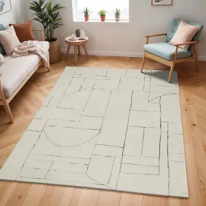 LISA Boho Skandi Area Rug 160 x 213 cm