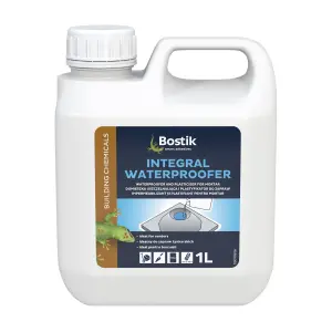 Bostik Yellow Integral waterproofer, 1L Jerry can