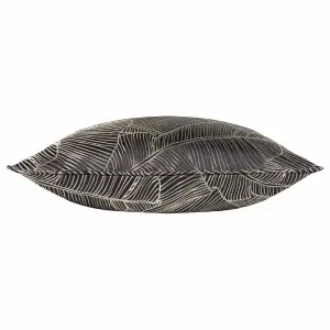 Wylder Seymour Metallic Jacquard Piped Feather Filled Cushion