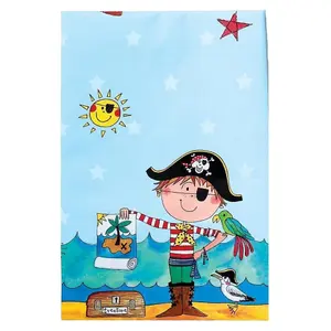 Rachel Ellen Plastic Pirate Party Table Cover Multicoloured (One Size)