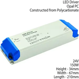 24V DC 150W Constant LED Driver / Transformer Low Voltage Light Power Converter