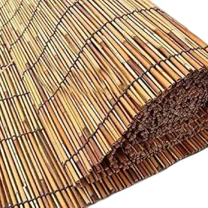 Extra Thick Reed 1m x 4m Fence Privacy Decorative Fencing Natural Screening Outdoor Decoration Windbreak Sun Protection Privacy