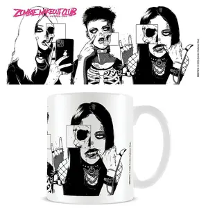 Zombie Makeout Club Dead Inside Mug White/Black (One Size)