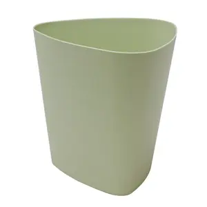 Plastic Open Waste Bin - 10L Green