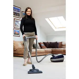 Sebo E1 ePower Cylinder Vacuum Cleaner Navy Blue