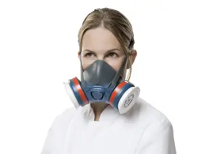 Moldex 700301 Series 7000 Half Mask TPE (Large) No Filters MOL700301