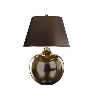 Luminosa Ottoman 1 Light Table Lamp Bronze, E27