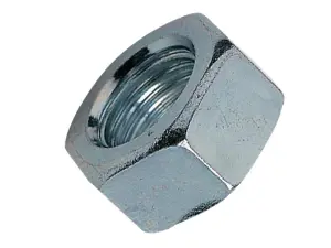 ForgeFix 50NUT10 Hexagon Nut ZP M10 Bag 50 FORNUT10M