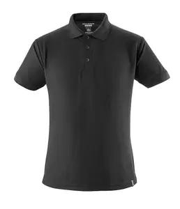 Mascot Crossover CoolDry Polo Shirt (Black)  (Medium)