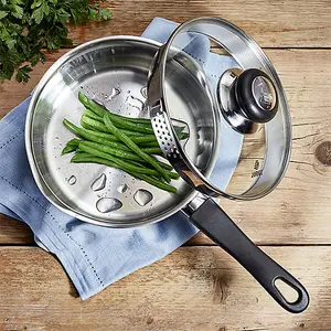 Judge Vista Draining Stainless Steel Saucepan 20cm