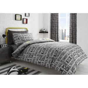 Football Crazy Kids Duvet Cover Set