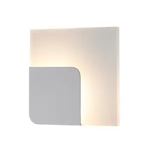 Luminosa Modern LED Wall Lamp White, Warm White 3000K 252lm