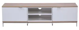 Chaplin TV-Stand with 2 Doors White