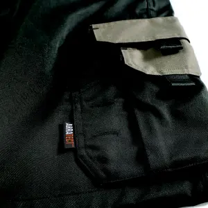 Scruffs Worker plus Black Shorts W38"