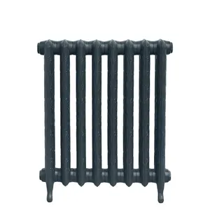 CRANE Ornate Cast Iron Radiator 750mm tall - 8 Sections 606mm - Painted in a stock colour