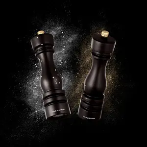 Cole & Mason London Chocolate Wood Salt & Pepper Mill Set 220mm