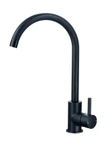 Keenware KKT-543 Knightsbridge Contemporary Monobloc Kitchen Mixer Tap: Black