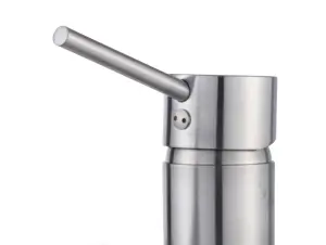 GoodHome Abruzzo Stainless steel effect Kitchen Pull-out Tap