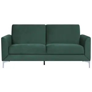 Velvet Living Room Set Green FENES