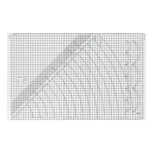 Adjustable Fabric Cutting Table with Grid & Storage Silver/White 149x91x77-100cm