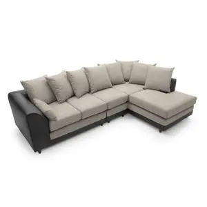 Dylan Large Corner Sofa Right Facing in Sand