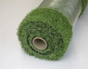 Artificial Grass 1x4m Garden Outdoor Green Fake Lawn Astro Turf 20mm Pile Thick