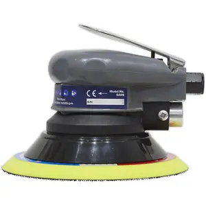 150mm AIR Palm Sander 5mm Orbital - 1/4" BSP - Variable Speed Hook & Loop Pad