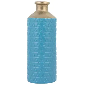 Decorative Vase ARSIN Ceramic Blue