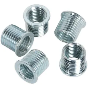 High-Quality 12mm Thread Inserts - M10 x 1.25mm - 5 Pack for Repair Kits