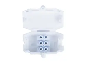 Dencon 3 Pole Connector Box 10A - Reliable White Electrical Connection Solution