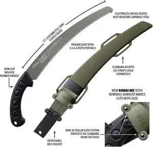 Silky 746-33 Zubat Ultimate Professional Pruning Saw 330mm