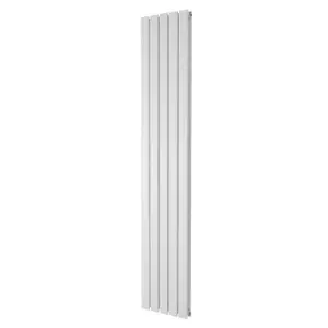 Porter White Double Vertical Flat Panel Radiator - 1800x340mm