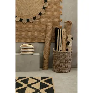 Bosie By Premier Demir Small Round Jute Rug