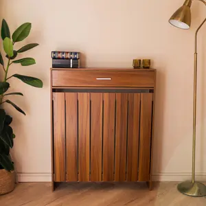 Classic Wooden Radiator Cover With Storage Draw - Small